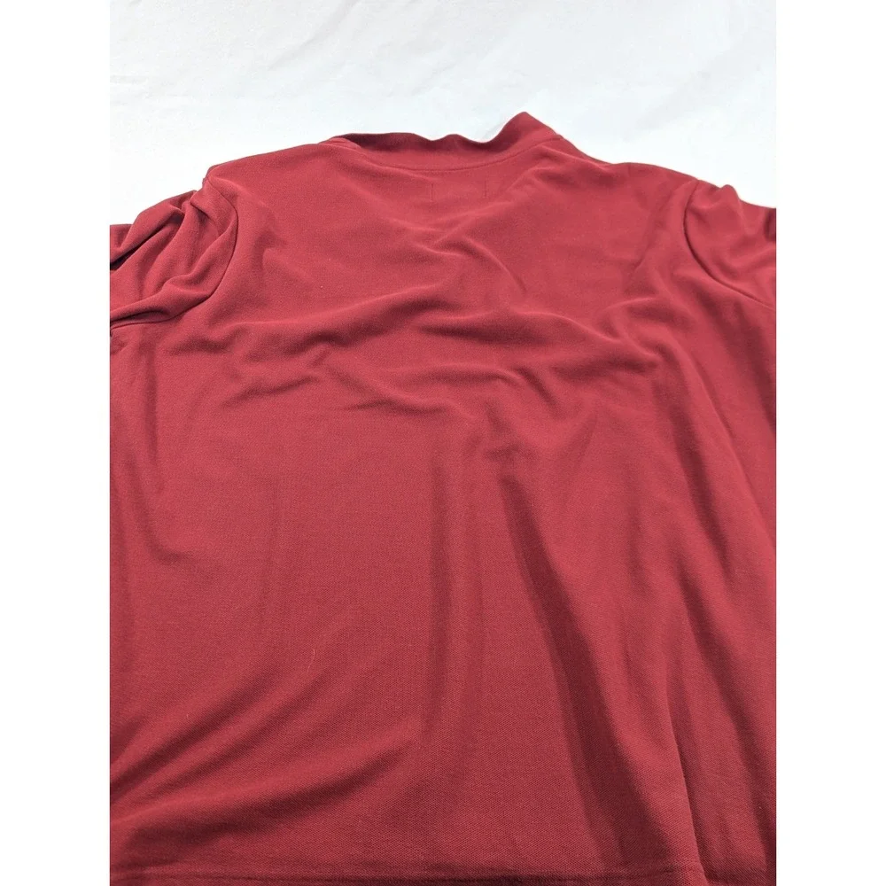 Vintage‎ Air Jordan Oklahoma Sooners Heavy Knit Embroidered Polo Pullover 2XL